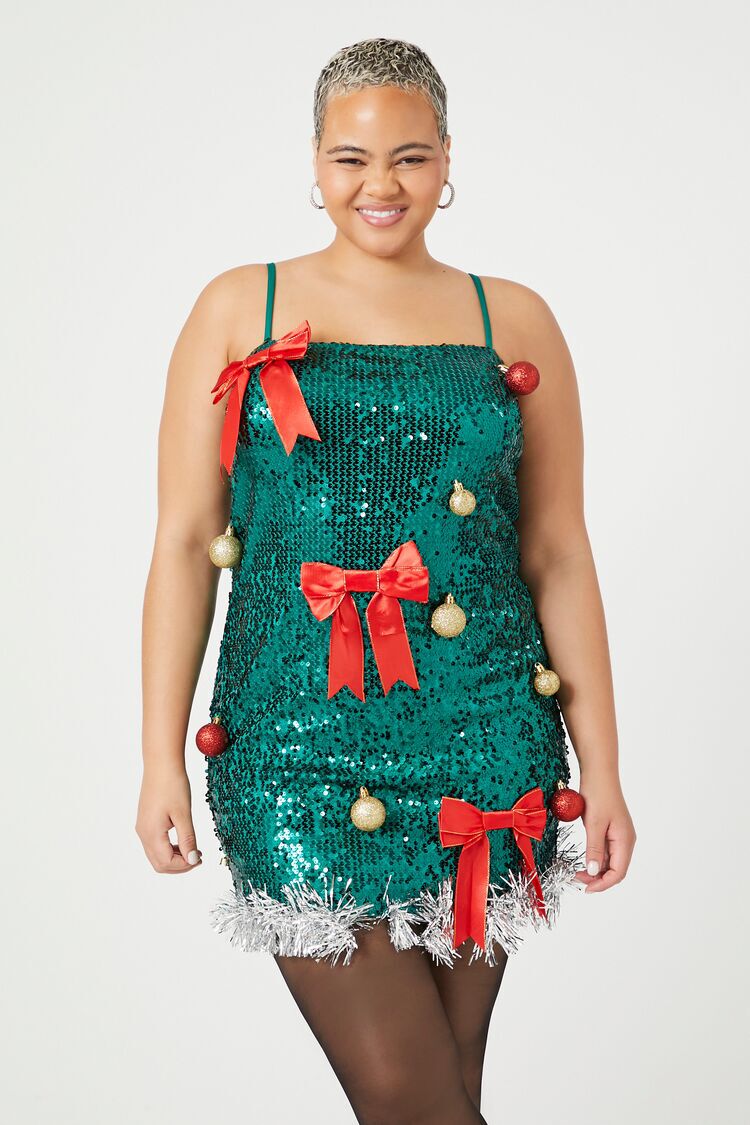 sequin christmas dress